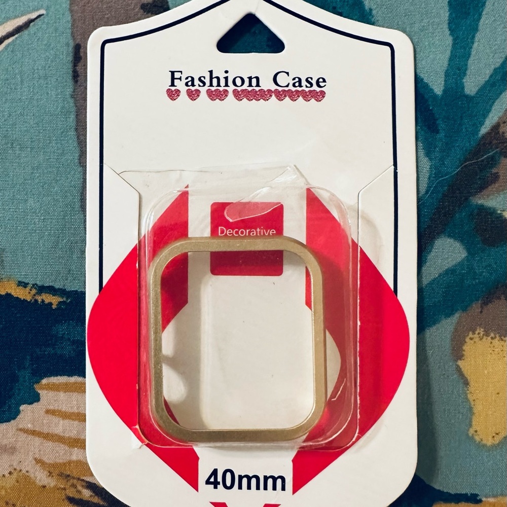 Gold Decorative Fashion Case for Apple Watch